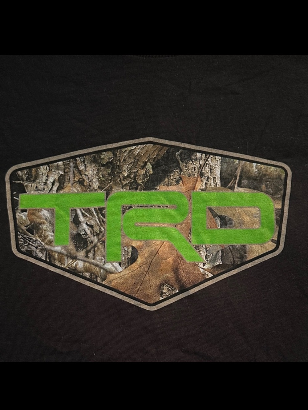 TRD Logo Short Sleeve T-Shirt in Black